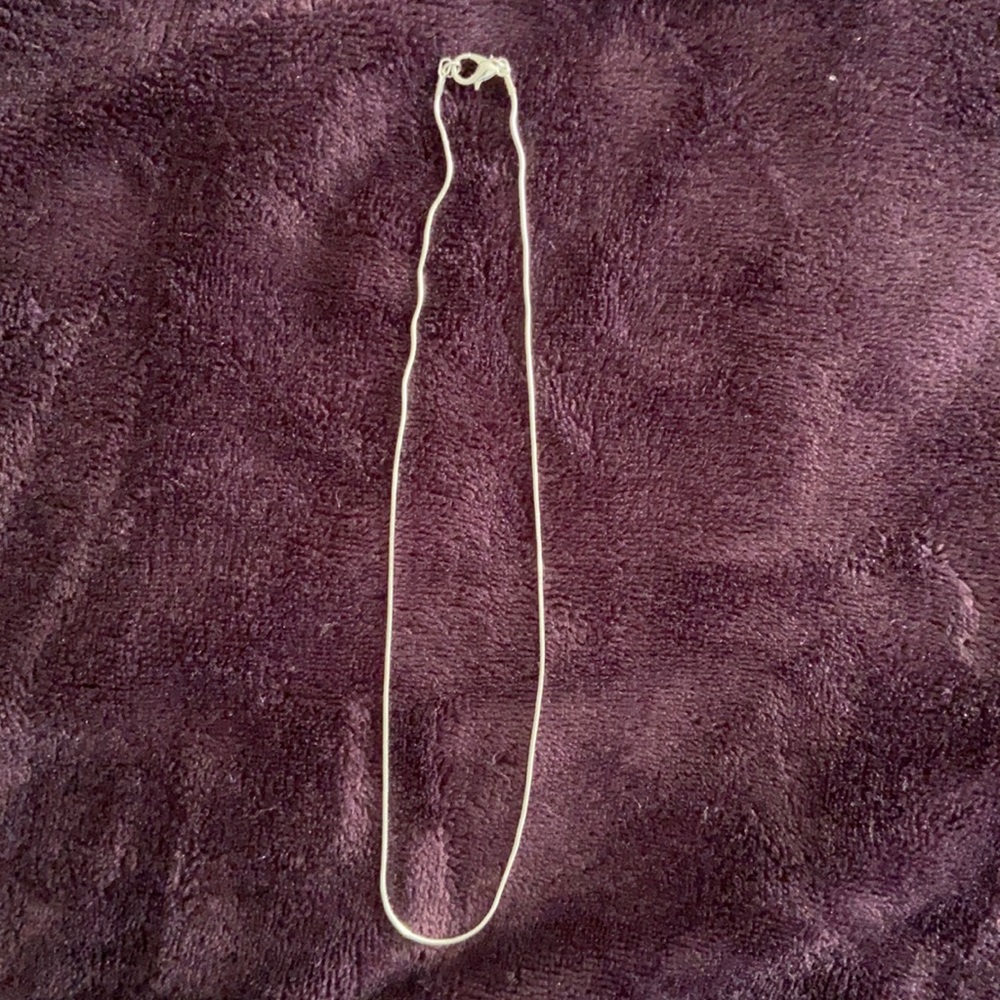 Silver necklace